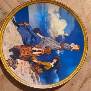Norman Rockwell plate